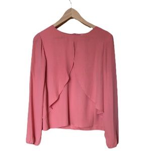 Forever 21 pink blouse